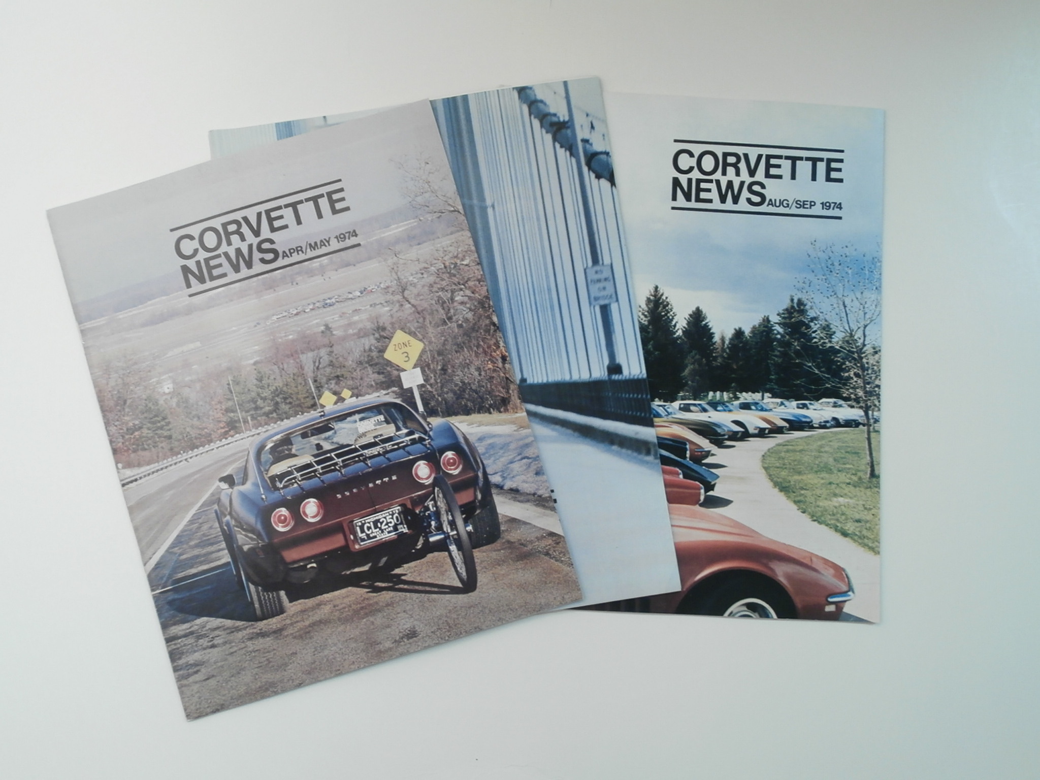 Corvette News Magazine Volume 17 Three Issues